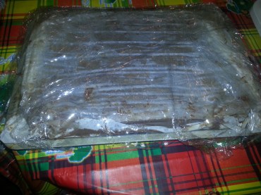 Wrap tightly with plastic wrap then refrigerate overnight
